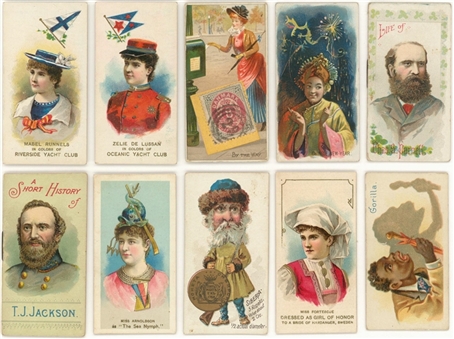 1880s-90s Duke "N" Cards Grab-Bag Collection (119 Different)